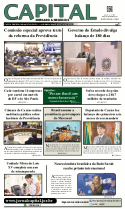 Capa da edição 367 do Jornal Capital