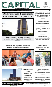 Capa da edição 444 do Jornal Capital