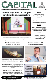 Capa da edição 465 do Jornal Capital