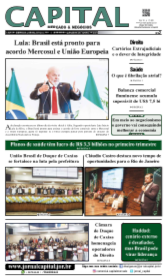 Capa da edição 485 do Jornal Capital