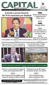 Capa da edição 496 do Jornal Capital
