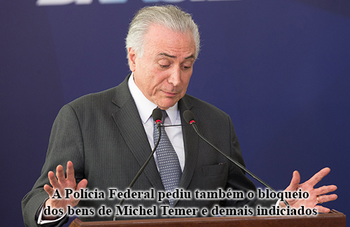 Polícia Federal indicia Temer e mais dez em inquérito sobre Decreto dos Portos Banco de Imagens