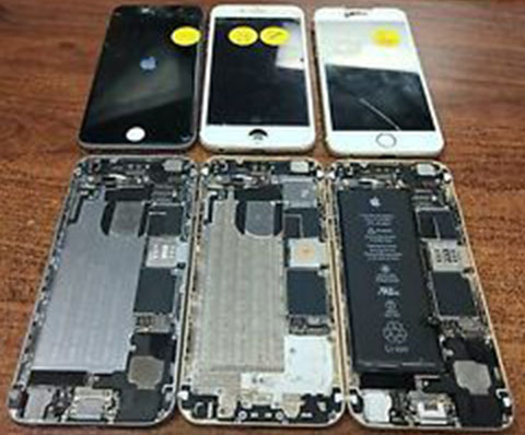 Celular quebrado