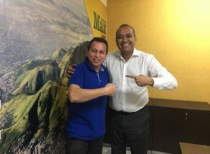 Timor encontra deputado Max Lemos na Alerj Timor e Deputado Max Lemos