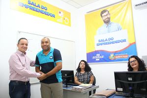 Prefeitura Belford Roxo e Sebrae inauguram 2 SALA DO EMPREENDEDOR WILLIAM BAPTISTA E ADRIANO Rafael Barreto PMBR