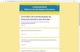 Prefeitura do Rio cria autodeclaração Reprodução Site