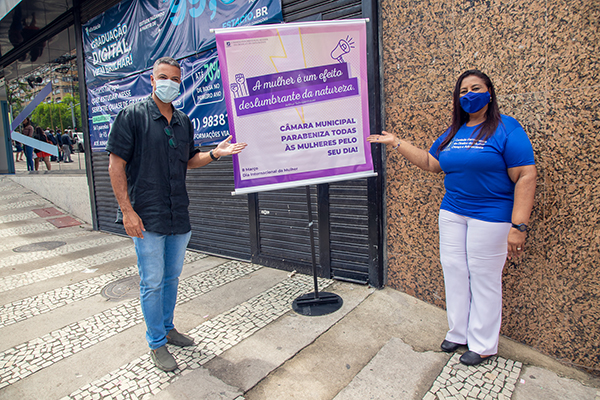 Comissão dos Direitos da Mulher realiza ação contra a violência doméstica