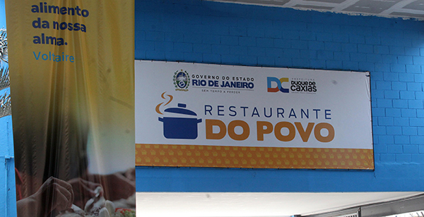 Governador Cláudio Castro inaugura primeiro Restaurante do Povo em Caxias