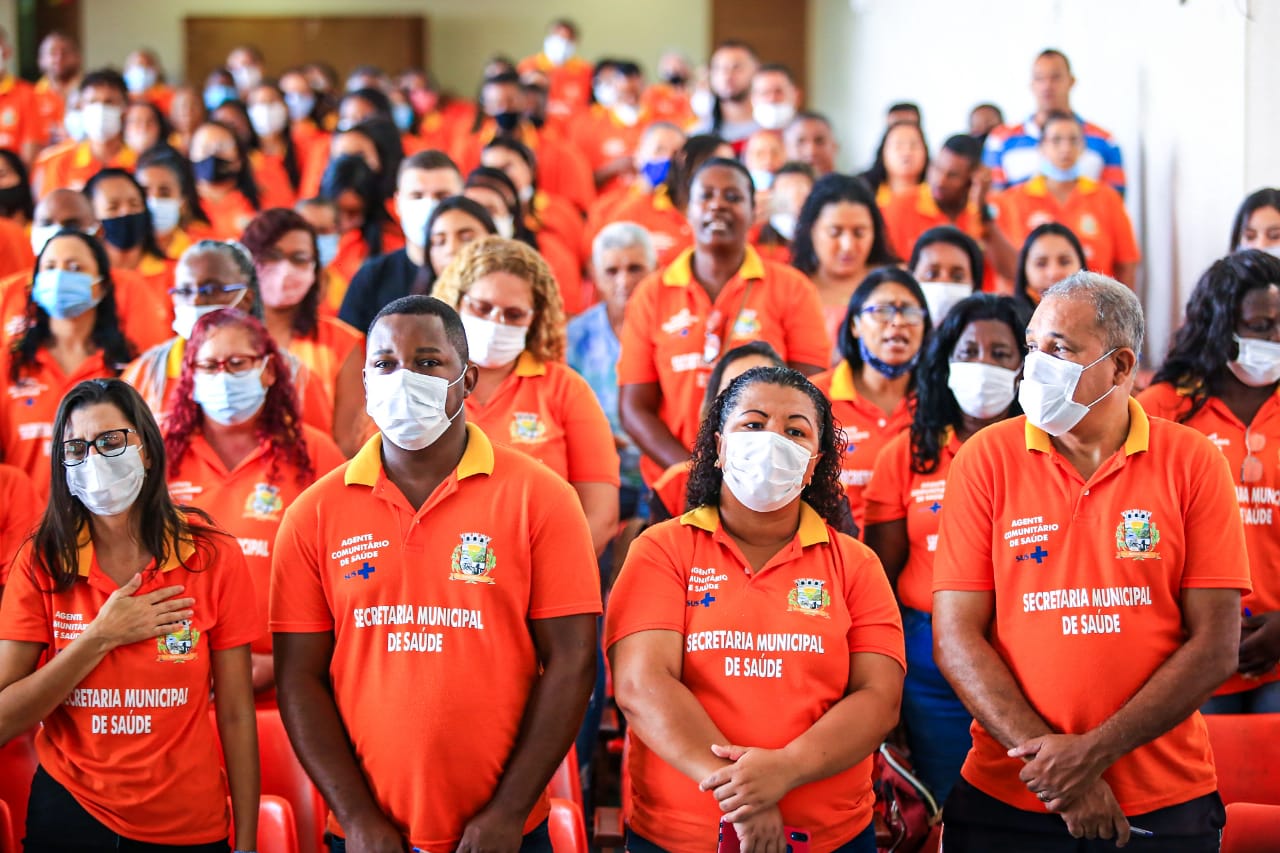 Foto: Banco de Imagens Agentes Comunitários de Saúde participam de capacitação