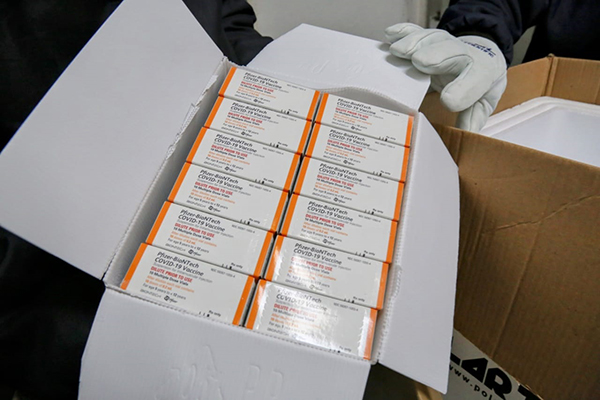 Secretaria de Saúde recebe primeiro lote de vacinas infantis contra Covid-19