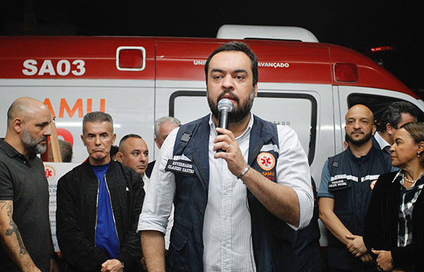 Estado implanta no Pavilhão de São Cristóvão a primeira base operacional do Samu na capital