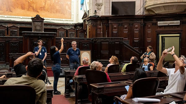 Foto: Banco de Imagens Palácio Tiradentes recebe grande número de visitantes na primeira semana da sua reabertura