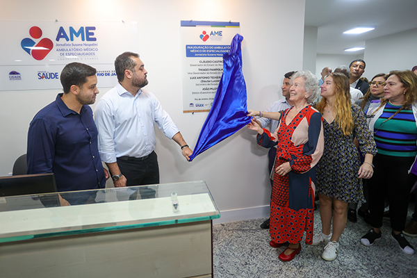 Foto: Banco de Imagens Cláudio Castro inaugura ambulatório e elevadores de acesso ao Pavão-Pavãozinho e Cantagalo