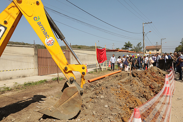 Foto: Banco de Imagens Maricá lança obras de esgotamento sanitário do Jardim Atlântico Central