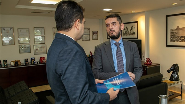 Foto: Banco de Imagens Presidente da Alerj é recebido Pelo TCE-RJ em visita institucional
