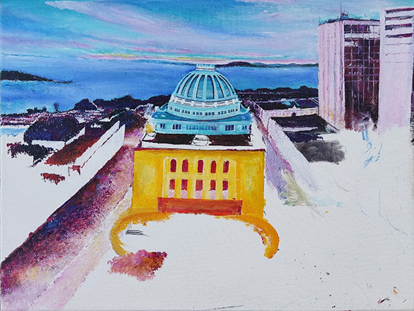 Foto: Banco de Imagens Artista que pinta com a boca inaugura exposição no Palácio Tiradentes