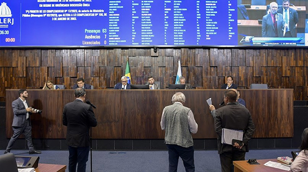 Foto: Banco de Imagens Alerj aprova alterações na Lei Orgânica do Ministério Público