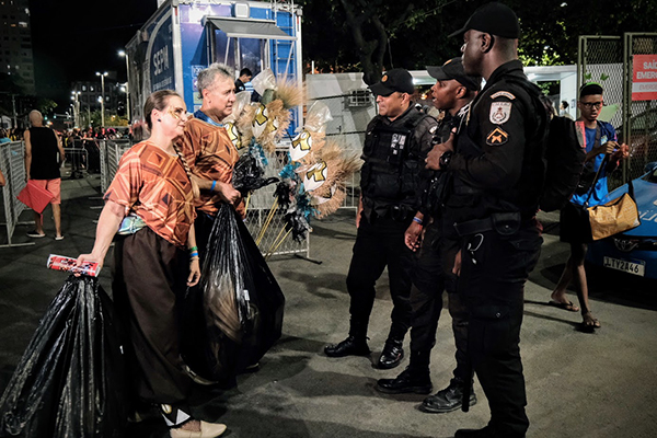 Foto: Banco de Imagens Tecnologia na segurança pública e ações sociais dentro e fora do Sambódromo