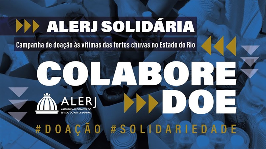 Foto: Banco de Imagens Alerj faz campanha de doação para vítimas das fortes chuvas no estado
