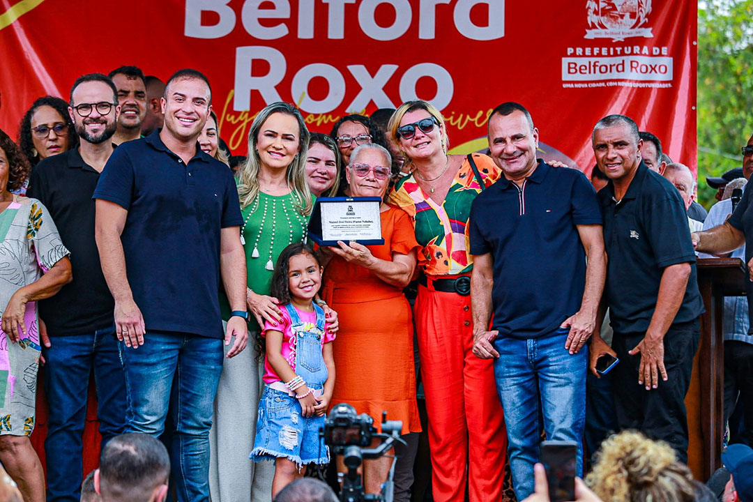 Belford Roxo inaugura escola, Unidade de Saúde da Família e entrega novas ruas em Retiro Feliz