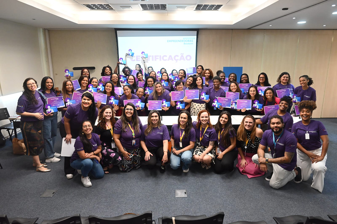 Programa Empreendedoras Braskem forma 4ª turma de alunas em Duque de Caxias
