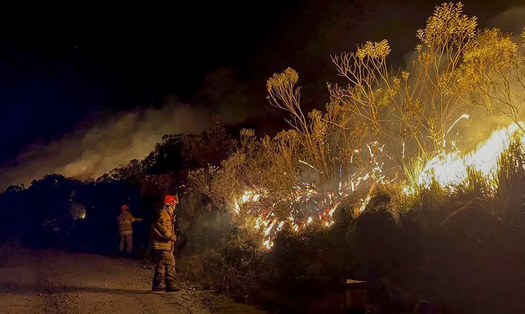 Bombeiros do Rio combatem 460 focos de incêndio em um dia