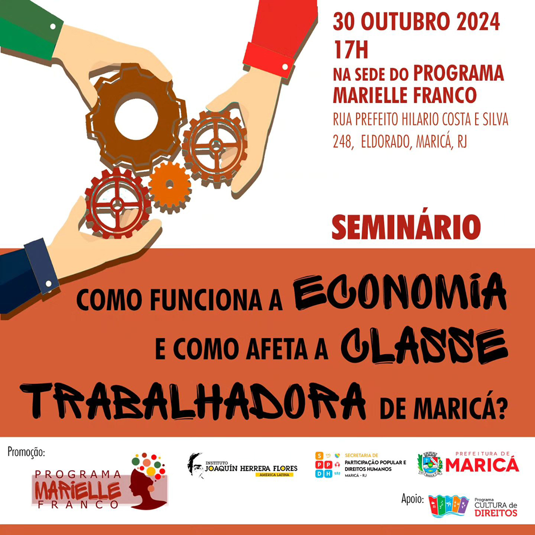 Foto: Banco de Imagens Seminário debate economia e a classe trabalhadora de Maricá