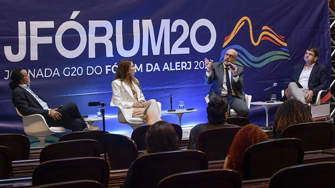 Foto: Banco de Imagens Jornada G20 do fórum da Alerj debate os desafios do mercado de trabalho frente à IA