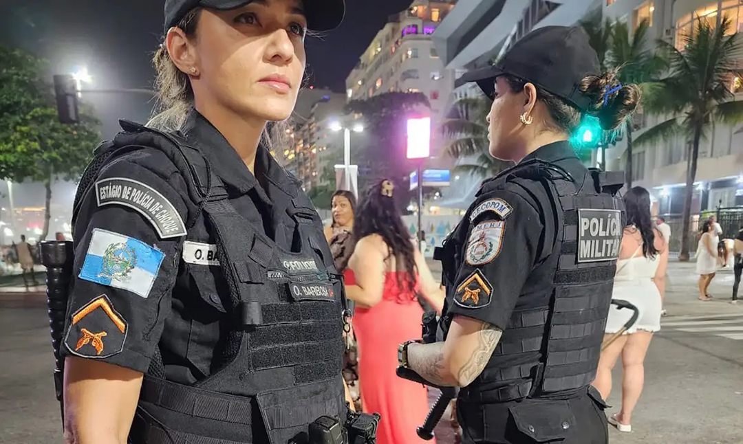Foto: Divulgação/GOVRJ Avenida Atlântica será fechada às 8h do dia 31 para o Réveillon