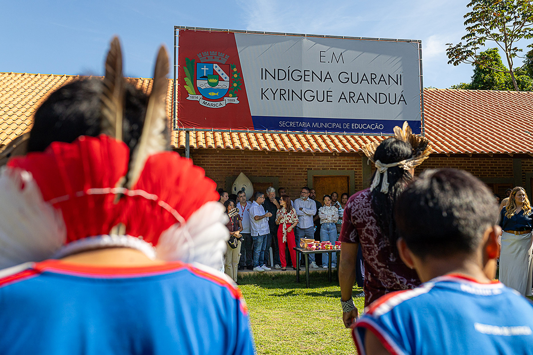 Foto: Bernardo Gomes/Maricá Quaquá inaugura Unidade de Saúde Indígena na Aldeia Céu Azul