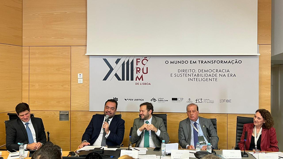 Foto: Divulgação/GOVRJ Cláudio Castro destaca os principais programas durante evento em Portugal