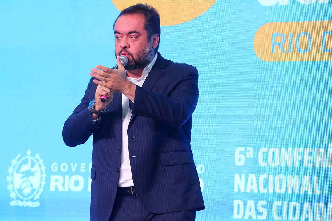 Foto: Philippe Lima/GOVRJ Cláudio Castro abre a Conferência Estadual das Cidades e mobiliza união por cidades mais justas