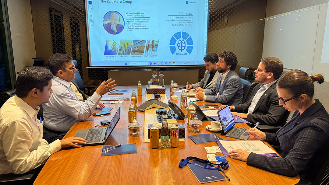 Foto: Divulgação/GOVRJ Governo do Estado realiza missão internacional na Índia