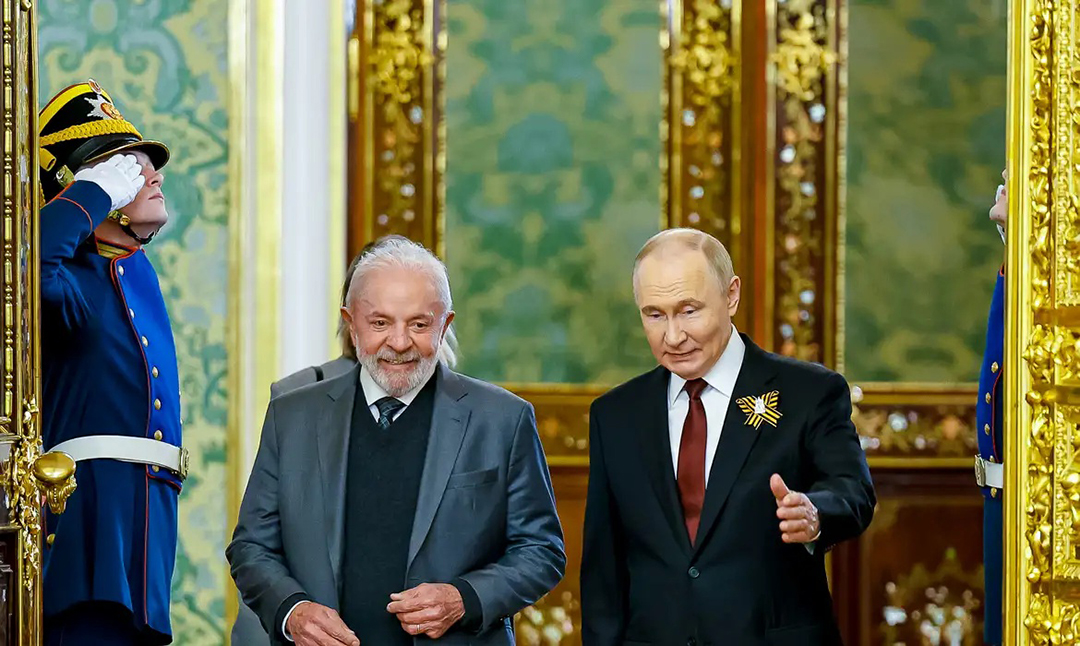 Foto: Arquivo/Ricardo Stuckert/PR Lula recebe ligação de Putin e conversa sobre guerra na Ucrânia