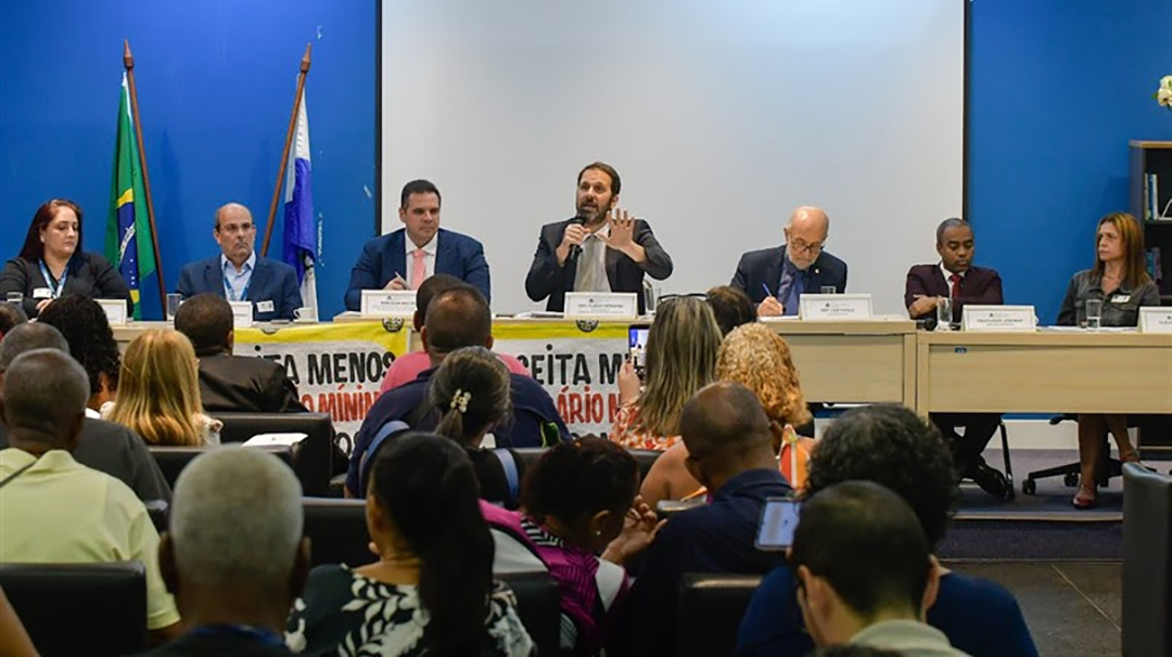 Foto: Octacílio Barbosa/Alerj Na Alerj, Seeduc anuncia que nenhum funcionário da faep receberá menos que um salário mínimo