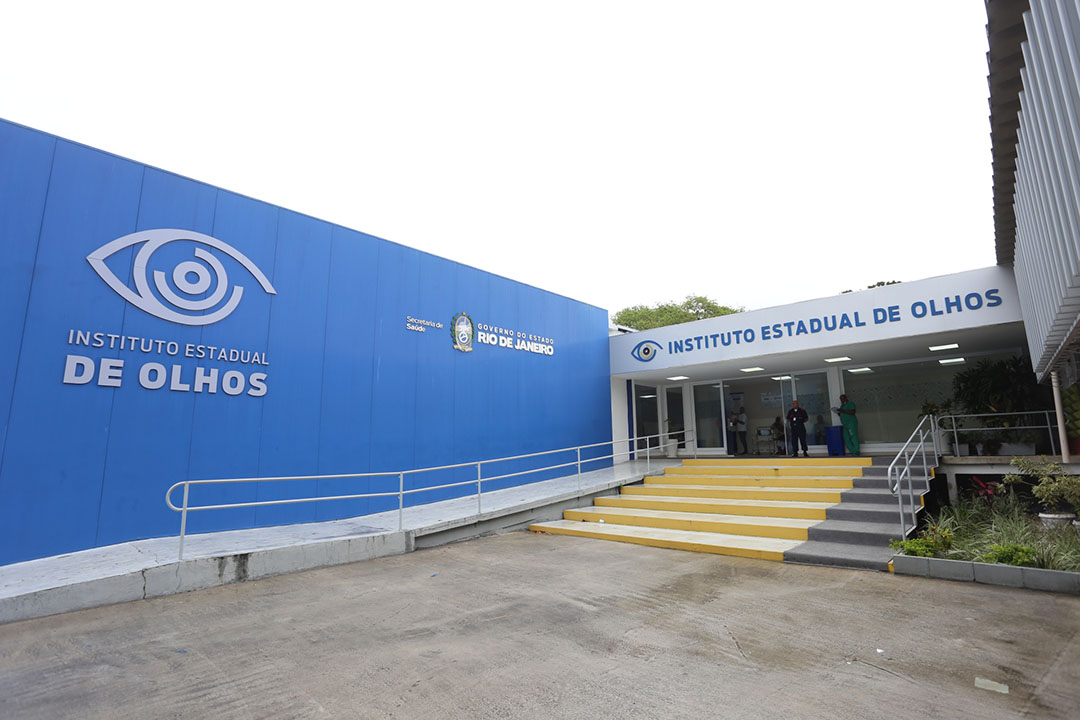 Foto: Maurício Bazílio/SESRJ e Rogério Santana/GOVRJ Instituto Estadual de Olhos do RJ completa seis meses com mais de 110 mil atendimentos