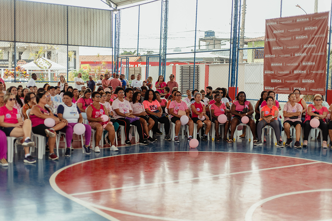 Foto: Thamyris Mello/Maricá Outubro Rosa: Maricá promove ação especial com atividades de saúde e bem-estar