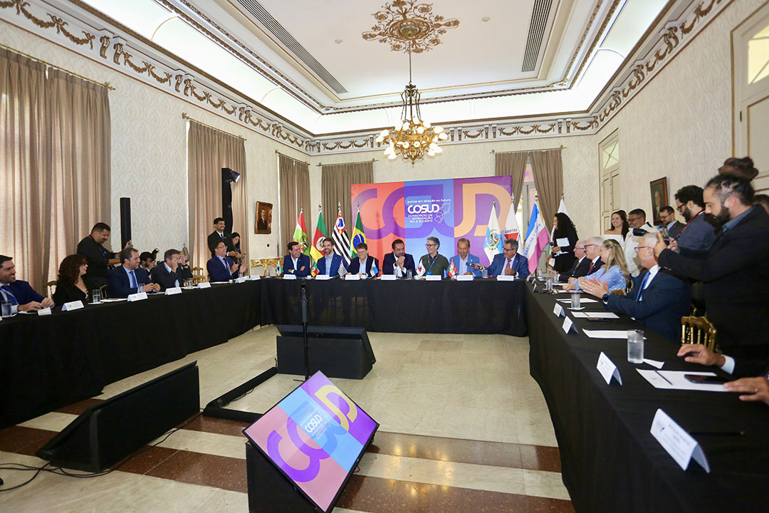 Foto: Eliane Carvalho/GOVRJ Cosud terá Escritório Integrado de Inteligência e Investigação com MPs estaduais e forças de segurança