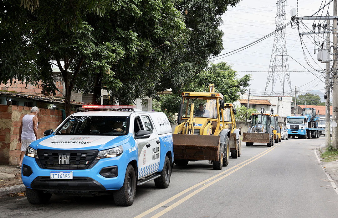 Foto: Divulgação/GOVRJ Barricada Zero completa um mês com mais de 6,5 mil toneladas de barricadas removidas