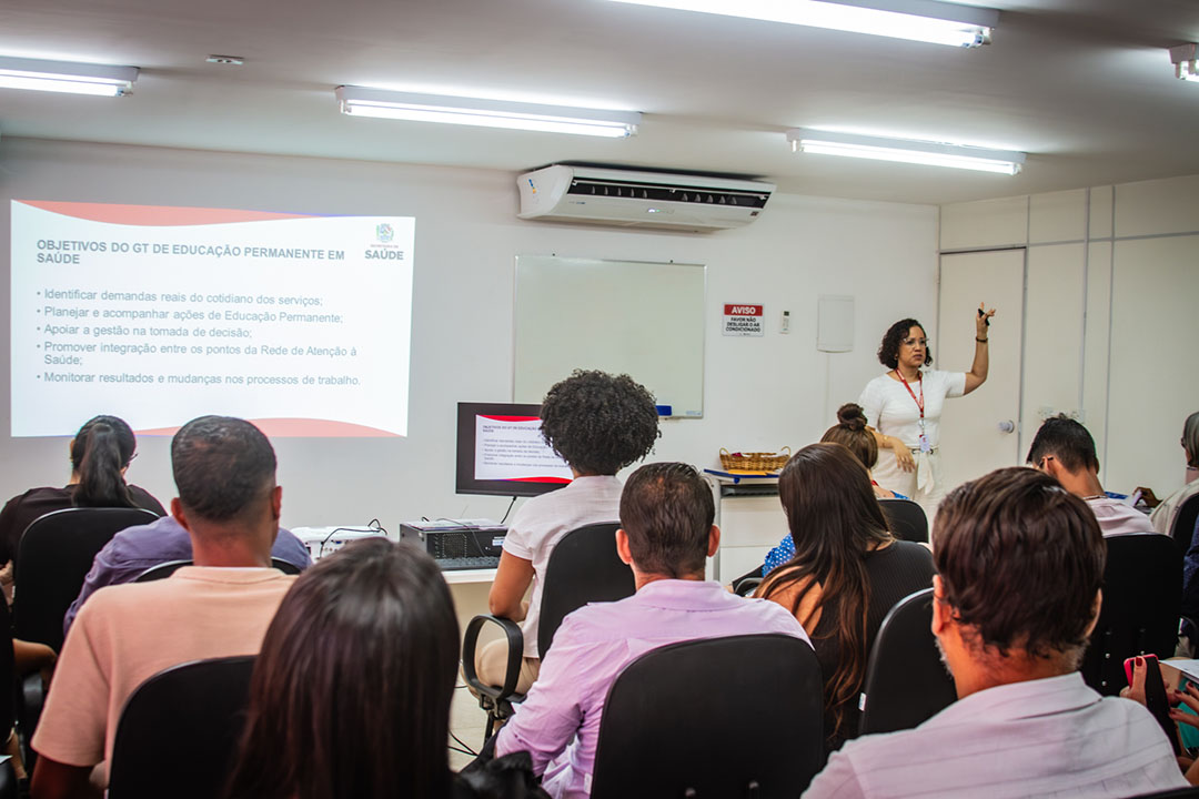 Foto: Caua Santana/Maricá Maricá fortalece a qualificação dos trabalhadores do SUS com encontro voltado à educação permanente
