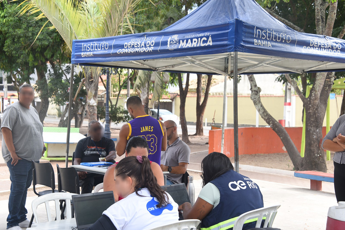 Procon Itinerante leva atendimento jurídico e mediação de conflitos aos bairros de Maricá