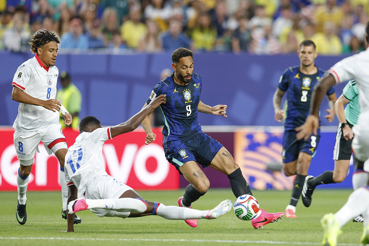 Foto: Rafael Ribeiro/CBF Com brilho de Matheus Cunha, Brasil vence Haiti por 3 a 0 e lidera o Grupo C na Copa do Mundo