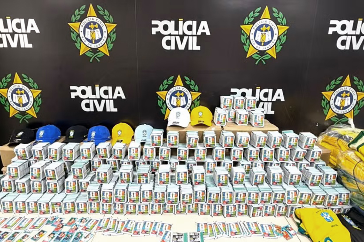 Foto: Divulgação/PCERJ Fraudes ligadas à Copa do Mundo quase dobram e acendem alerta para o Mundial de 2026