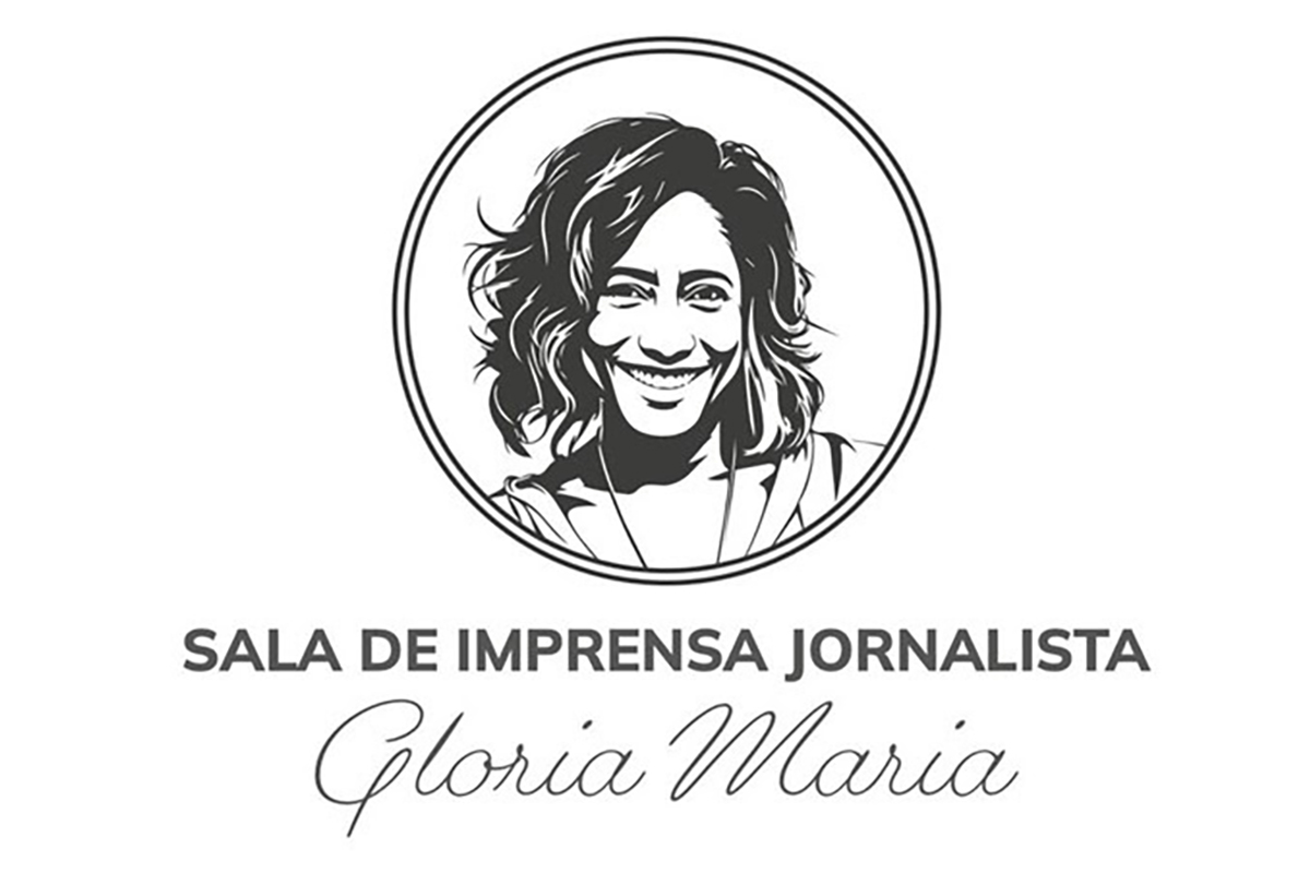 Arte: Sara Nasser Alerj dá o nome de Gloria Maria à sala de imprensa do plenário do edifício Lúcio Costa