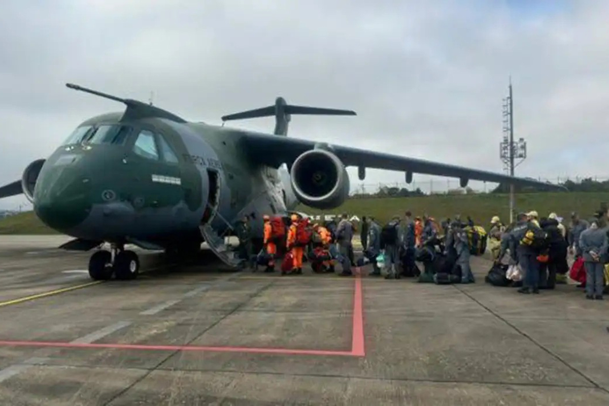 Foto: Divulgação/FAB Brasil envia 48 toneladas de leite em pó em ajuda humanitária para Cuba