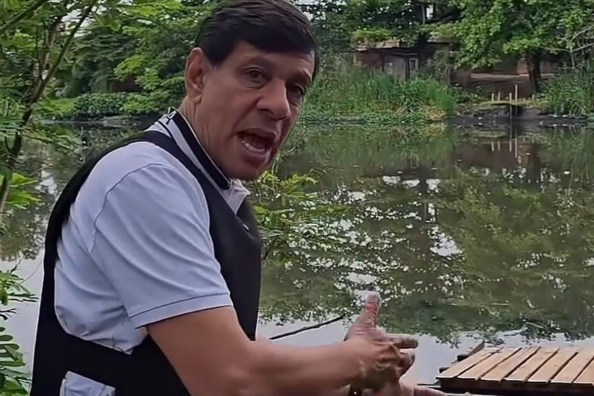 Foto: Evyleen Freitas Deputado Marcelo Dino fiscaliza região do Pantanal em Caxias e cobra remoção total de cais clandestino do tráfico