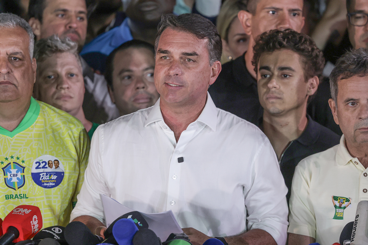 Foto: Joédson Alves/Agência Brasil Flávio Bolsonaro não reconhece resultado das eleições